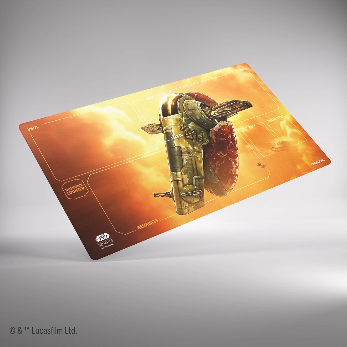 Star Wars Unlimited: Game Mat (Fett's Firespray)