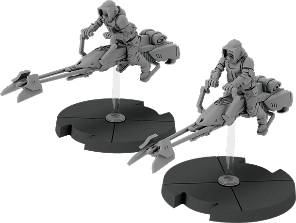 Star Wars: Legion - 74-Z Speeder Bikes