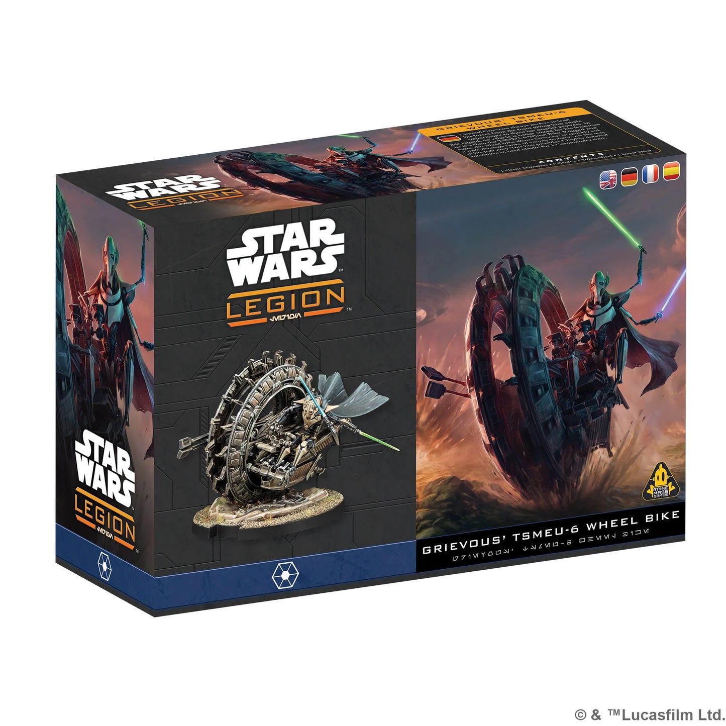 Star Wars: Legion - Grievous' TSMEU-6 Wheel Bike