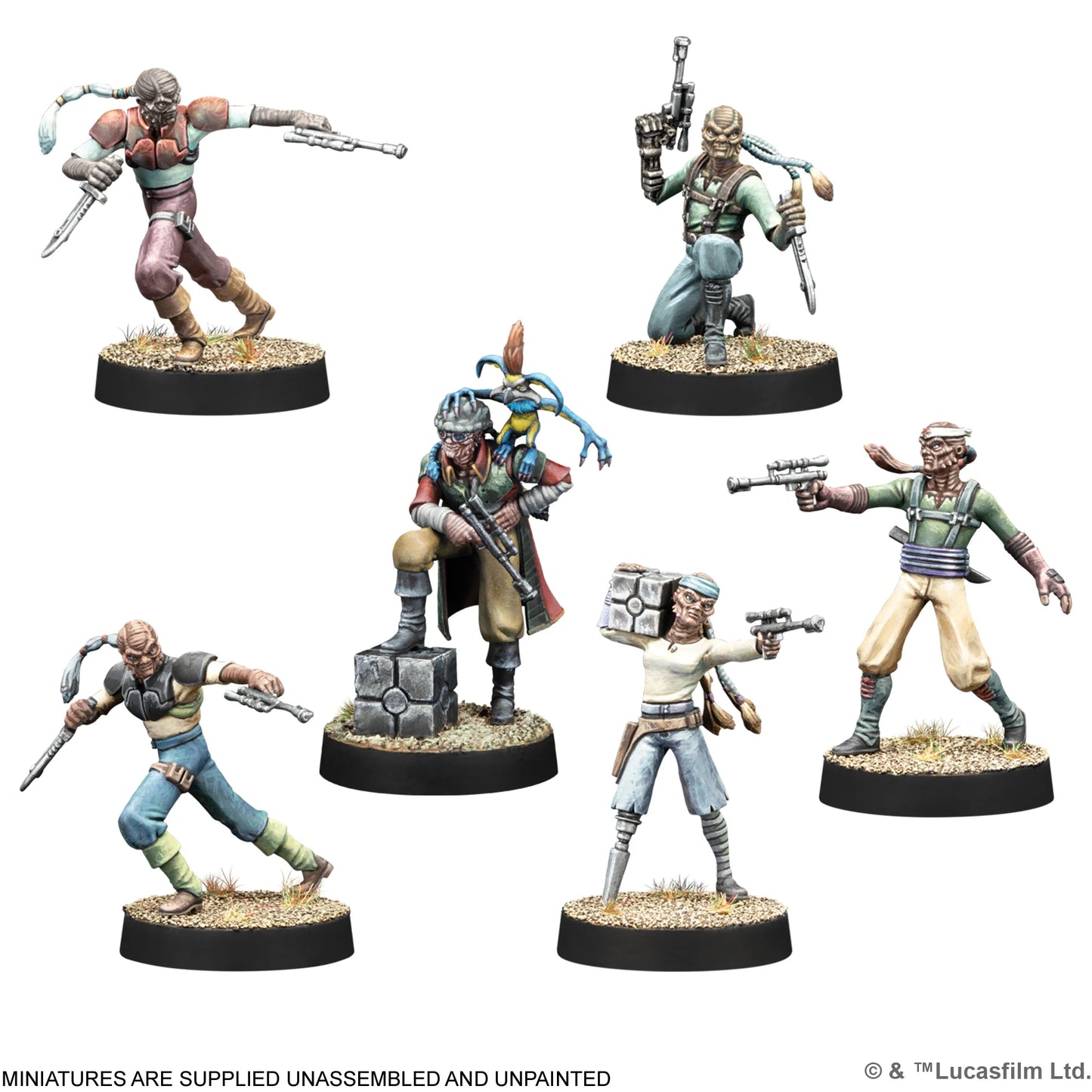 Star Wars Legion: Hondo Ohnaka and Weequay Pirates