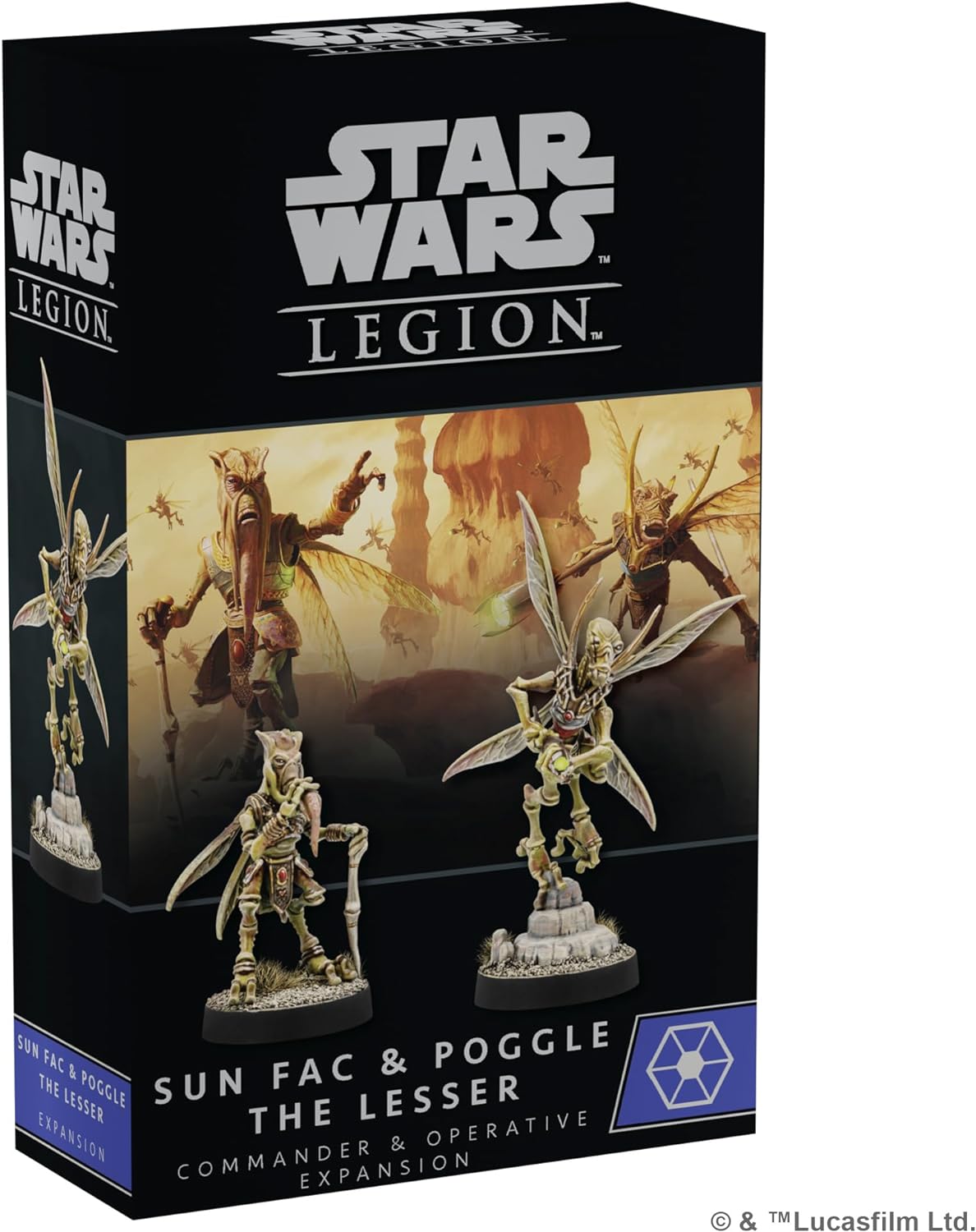 Star Wars: Legion - Sun Fac & Poggle The Lesser