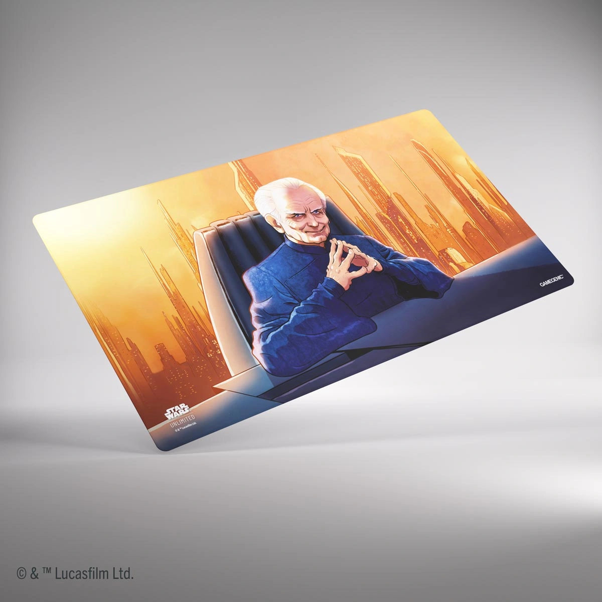Star Wars Unlimited: Chancellor Palpatine Stitched Playmat