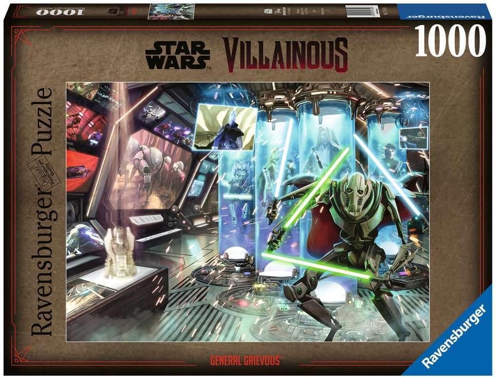 Star Wars Villainous 1000-Piece Puzzle: General Grievous