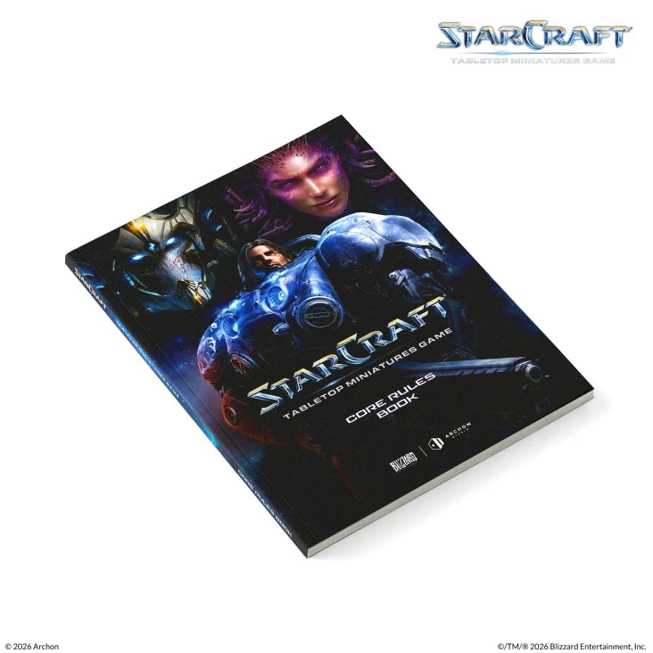Starcraft: Tabletop Miniature Game - Core Rules Book