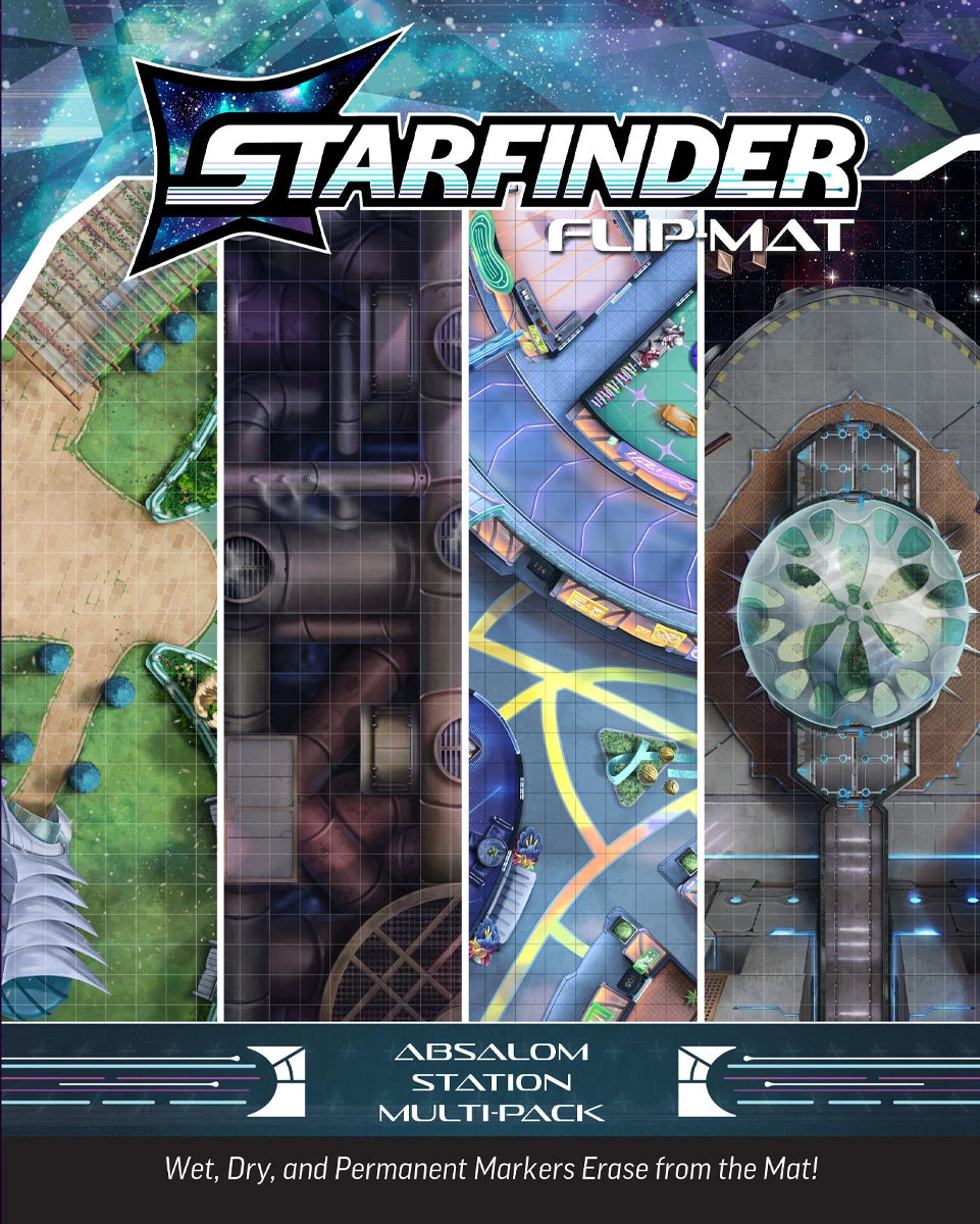 Starfinder: Flip-Mat - Absalom Station Multi-Pack