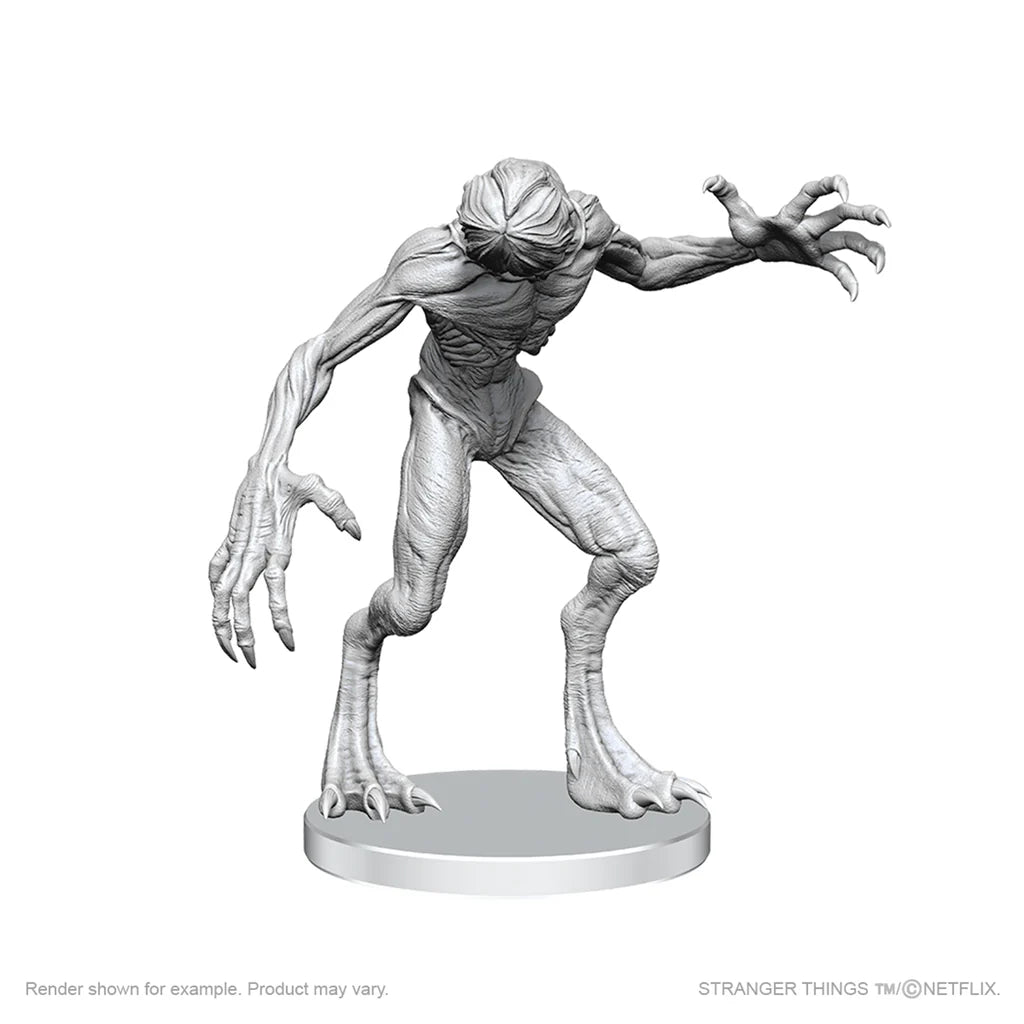 Stranger Things Unpainted Miniatures: Demogorgons