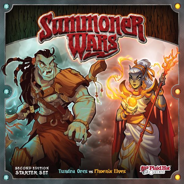 Summoner Wars 2nd Edition: Tundra Orcs vs Phoenix Elves Starter Set