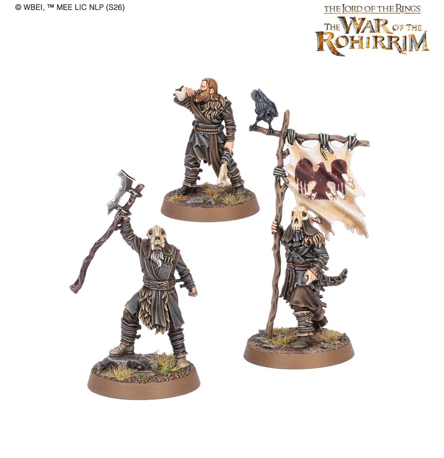 Lord of the Rings: Middle-Earth Strategy Battle Game - Hill Tribesmen Commanders