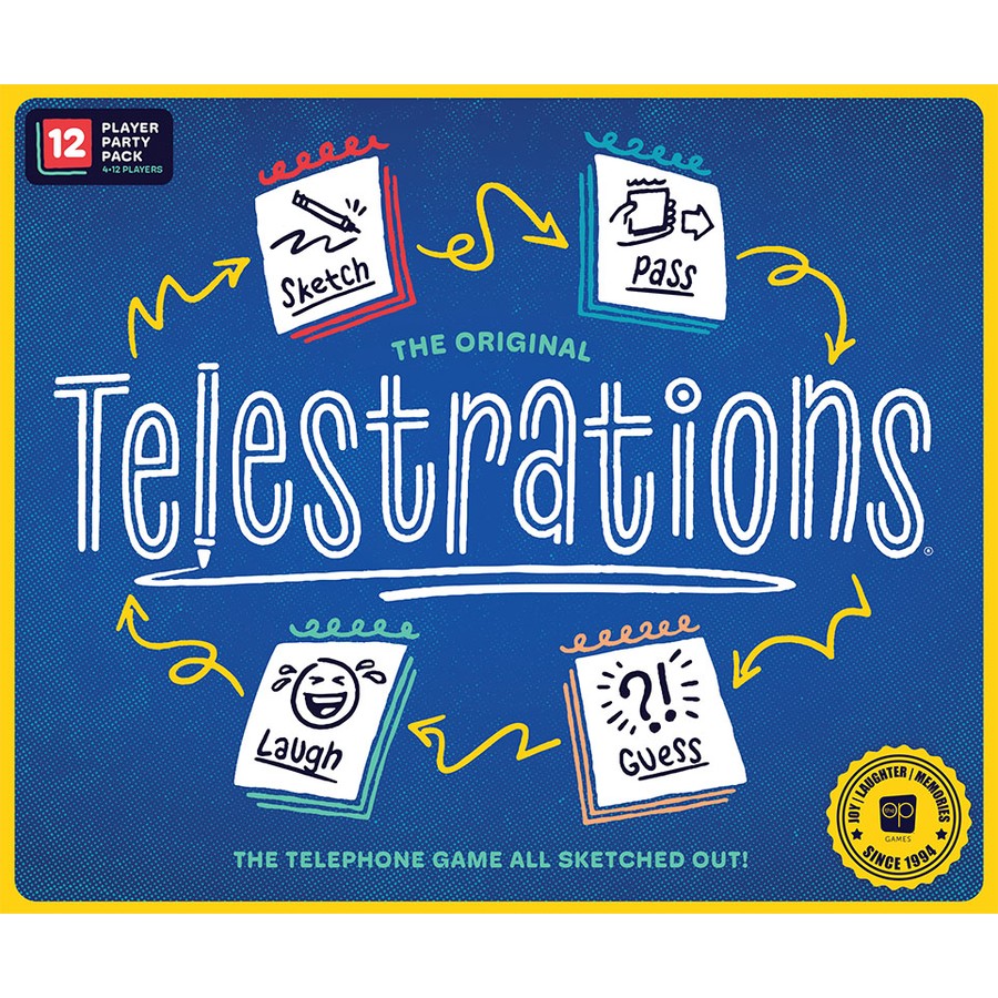 Telestrations: 12 Player Party Pack (Refreshed Edition)