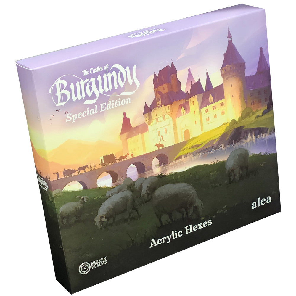 The Castles of Burgundy: Special Edition - Acrylic Hexes