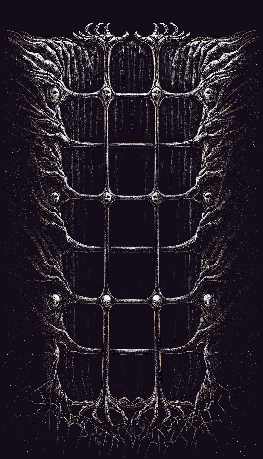 The Night Cage: Shrieking Hollow Neoprene Playmat