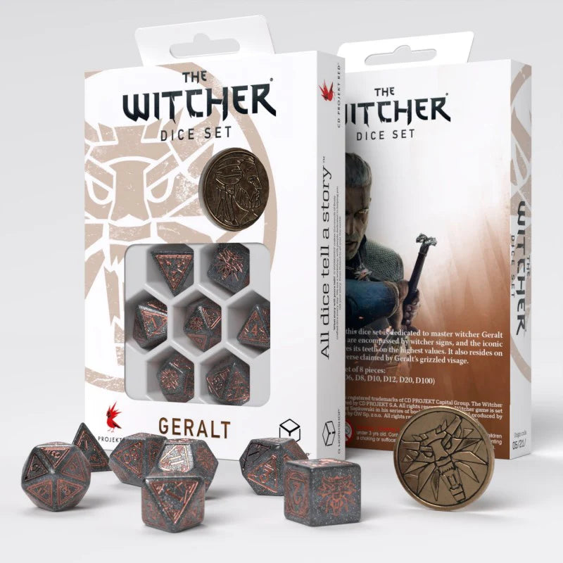 The Witcher Dice Set: Geralt
