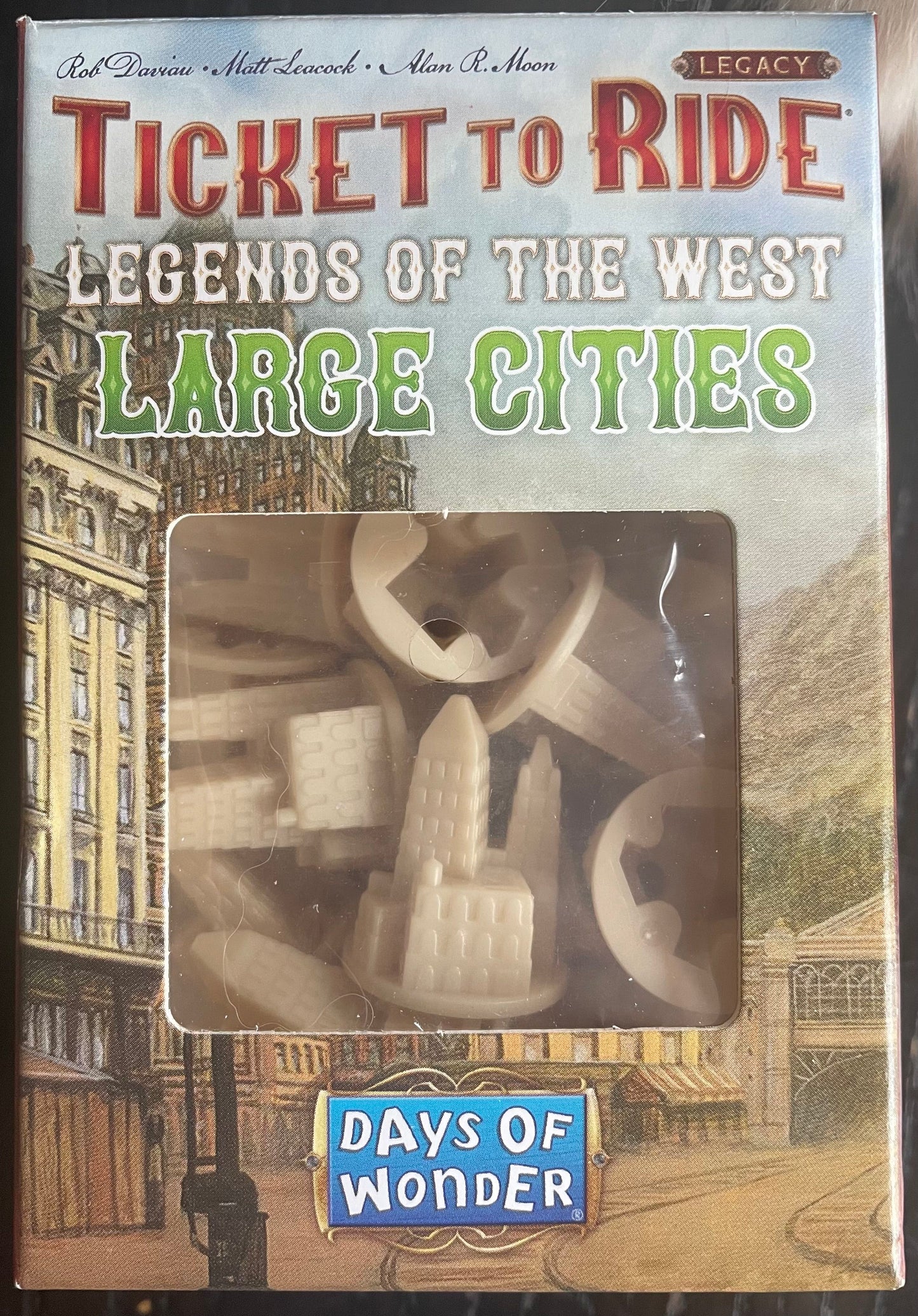 Ticket to Ride: Legends of the West - Large Cities