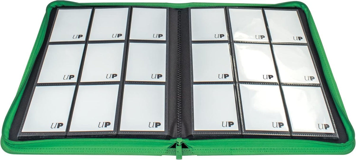 Zippered Pro-Binder: 9-Pocket (360) - Green