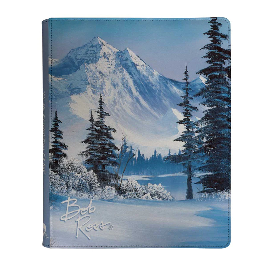 Ultra Pro 9 Pocket Zipper - Bob Ross Winter Paradise