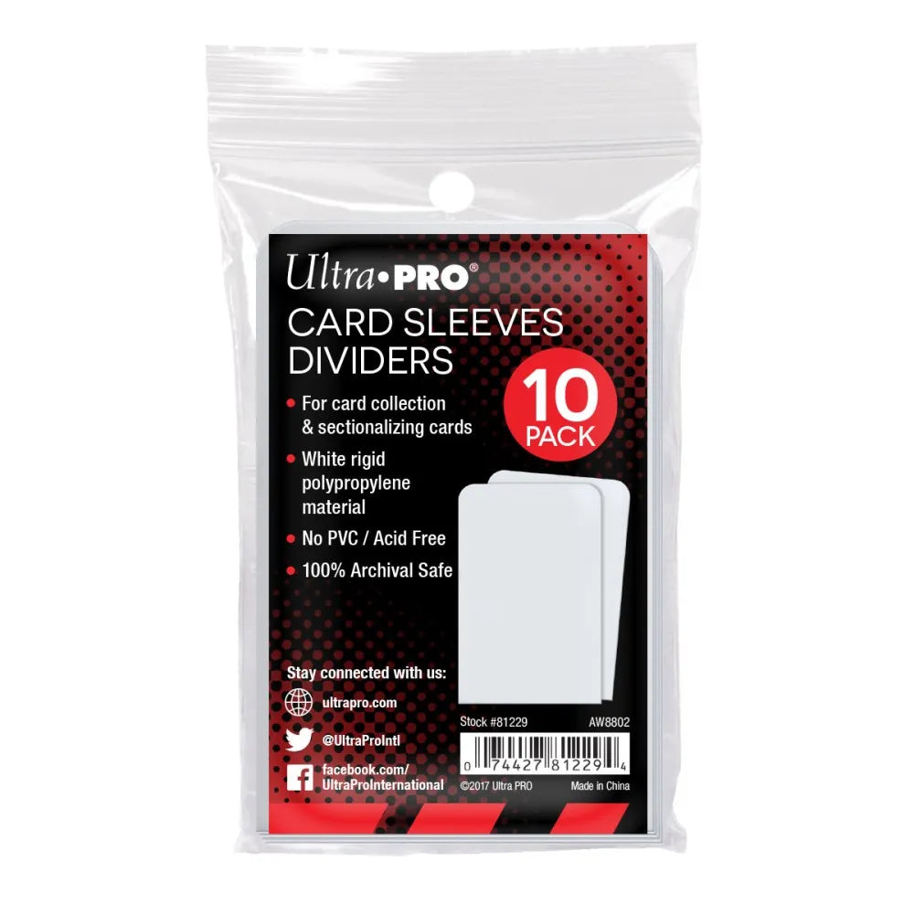 Card Sleeves Dividers (10)