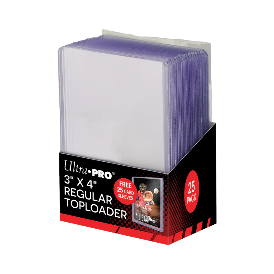 Ultra Pro: 3" x 4" Regular Toploader with 25 Penny Sleeves