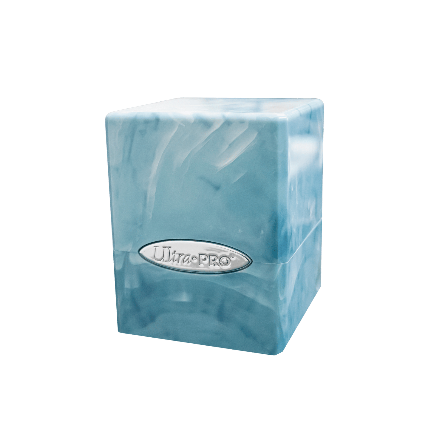 Ultra Pro: Marble Light Blue/White Cube Deck Box