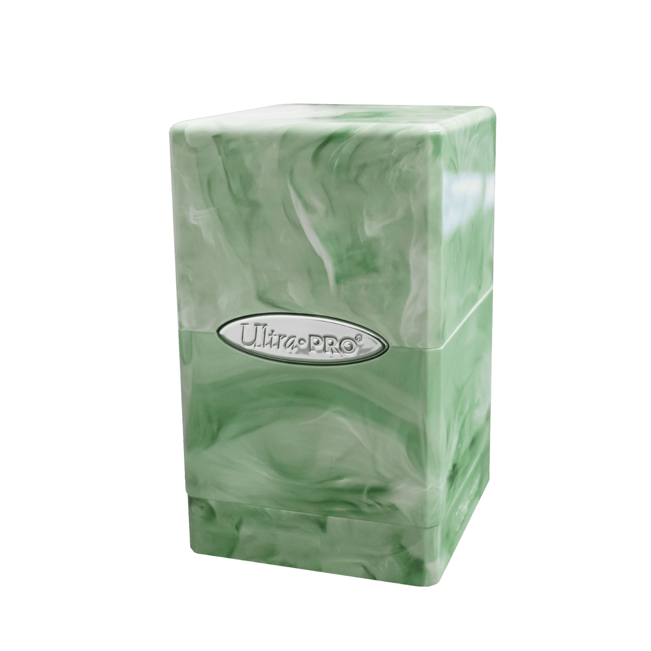 Ultra Pro: Marble Green/White Satin Tower Deck Box