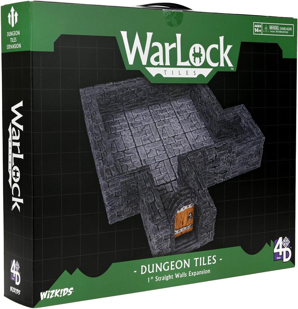 WarLock Tiles: Dungeon Tiles - 1" Straight Walls Expansion