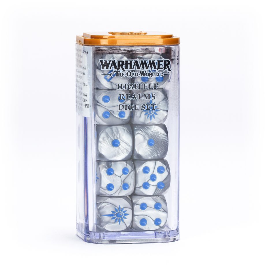 Warhammer: The Old World - High Elf Realms Dice Set