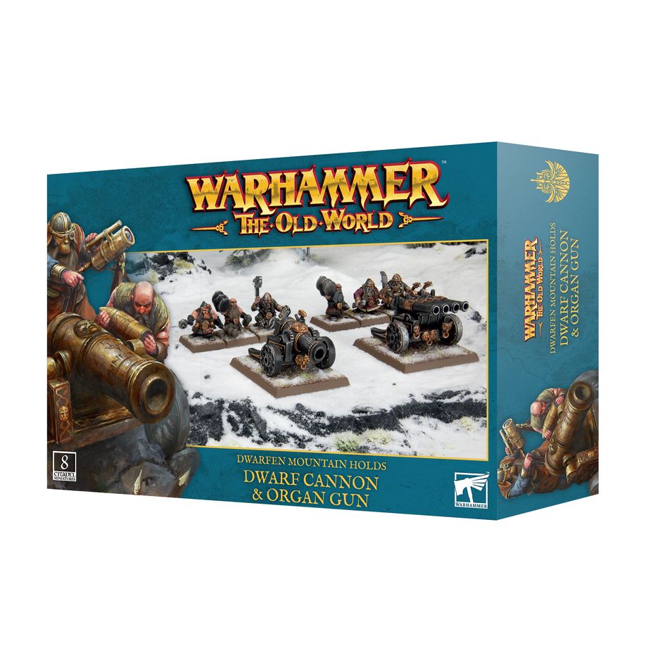 Warhammer: The Old World - Dwarfen Mountain Holds: Dwarf Cannon & Organ Gun