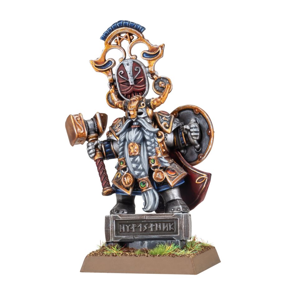 Warhammer: The Old World - Dwarfen Mountain Holds: Dwarf King with Oathstone