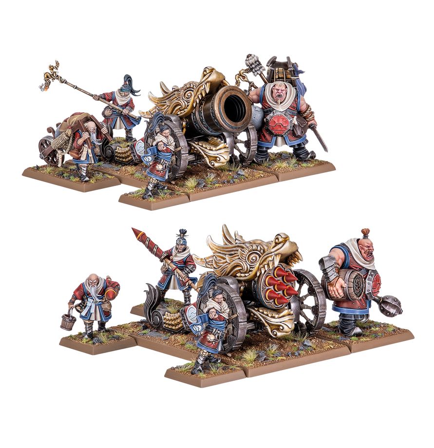 Warhammer: The Old World - Grand Cathay: Grand Cannon & Fire Rain Rocket Battery