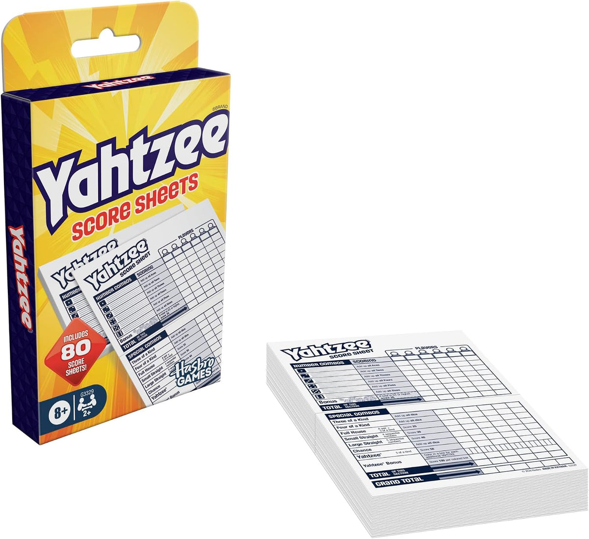 Yahtzee Score Sheets