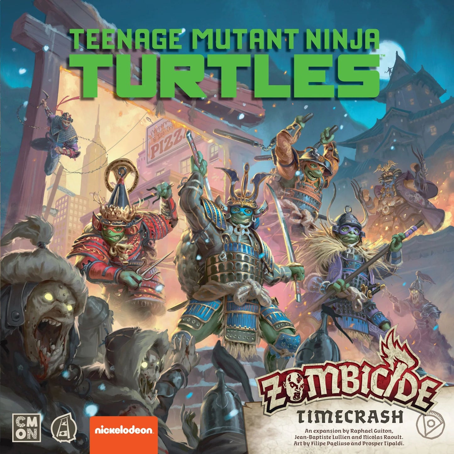 Zombicide: White Death - Teenage Mutant Ninja Turtles: Timecrash