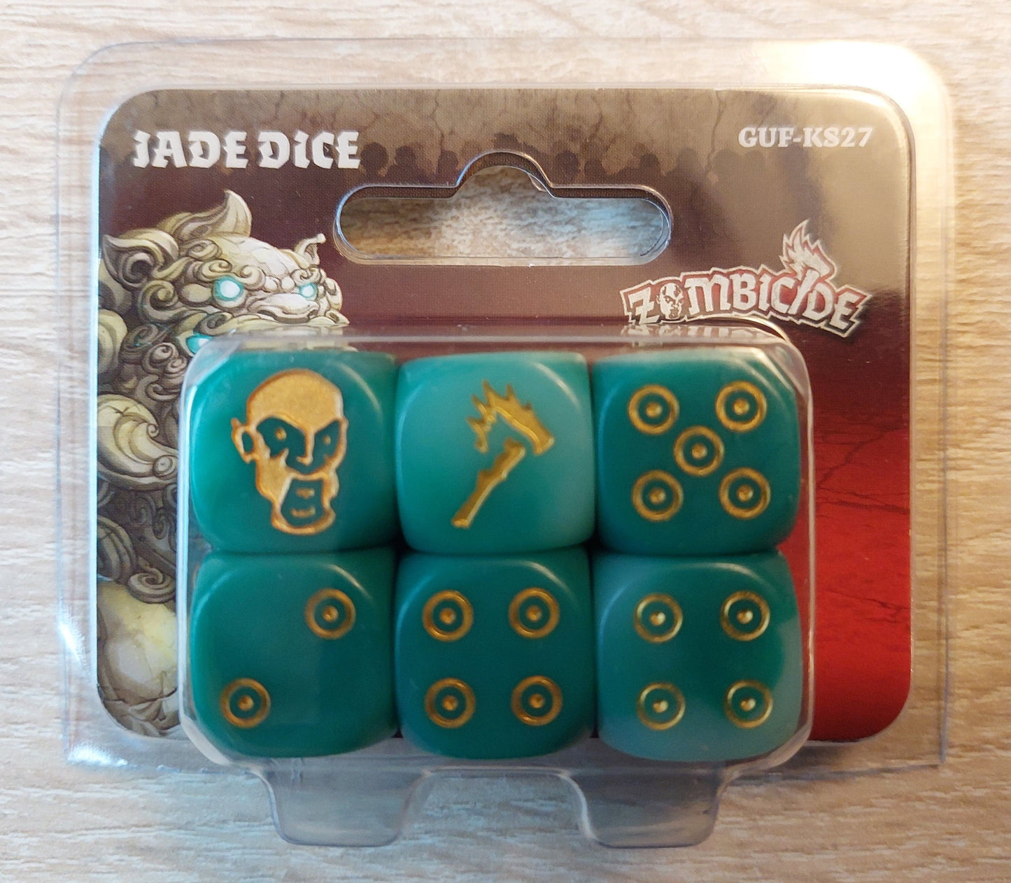 Zombicide: White Death - Jade Dice