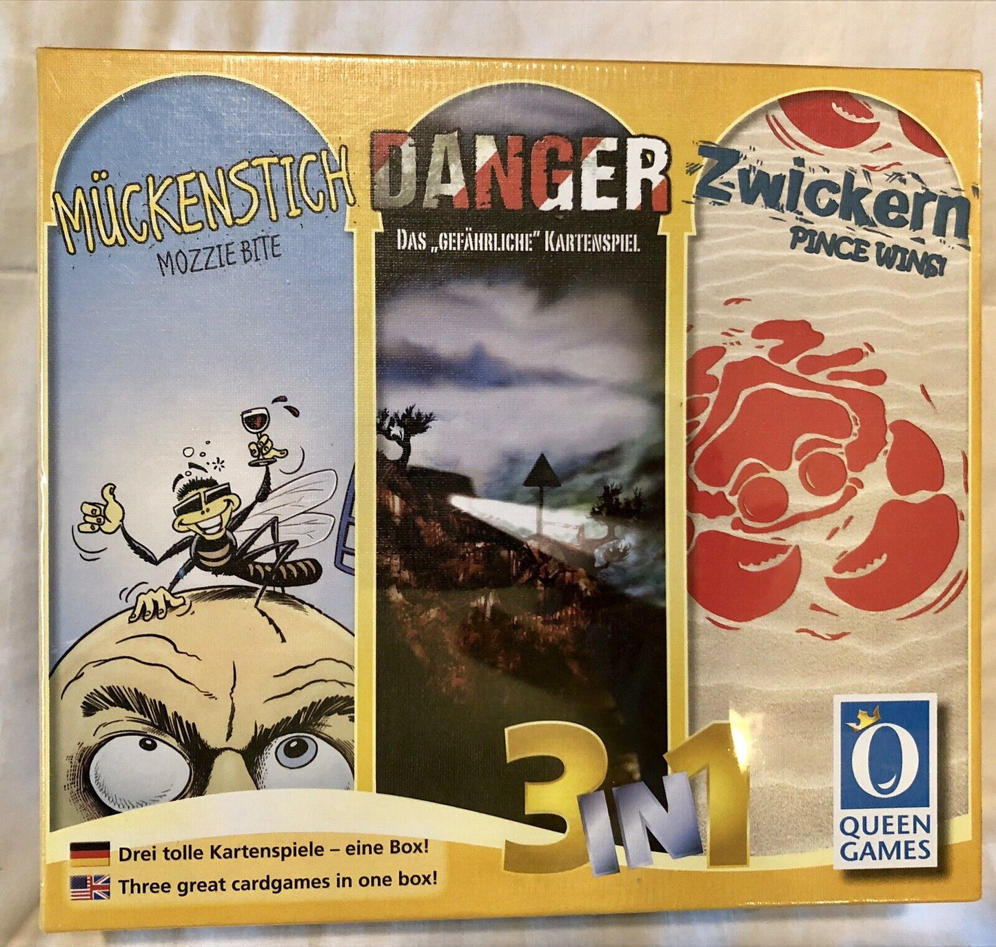 3 in 1 (Mückenstich, Danger, Zwickern)