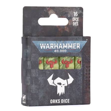 Wrahammer 40,000: Orks Dice