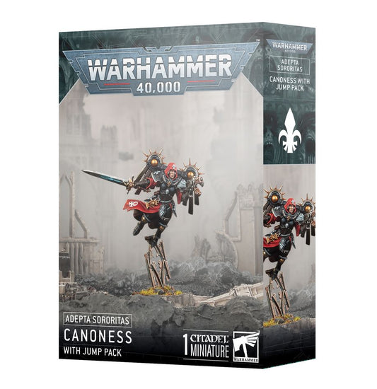 Warhammer 40,000 (10th Edition): Adepta Sororitas - Canoness with Jump Pack
