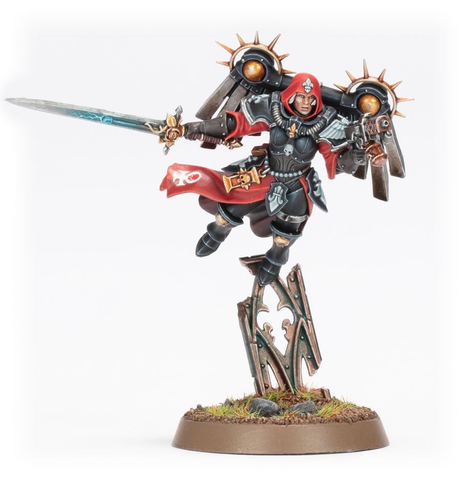 Warhammer 40,000 (10th Edition): Adepta Sororitas - Canoness with Jump Pack