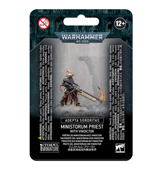 Warhammer 40,000 (10th Edition): Adepta Sororitas - Ministorum Priest with Vindictor