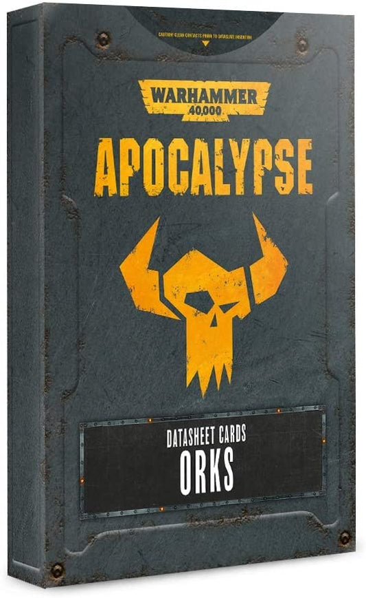 Warhammer 40,000: Apocalypse: Orks Datasheet Cards
