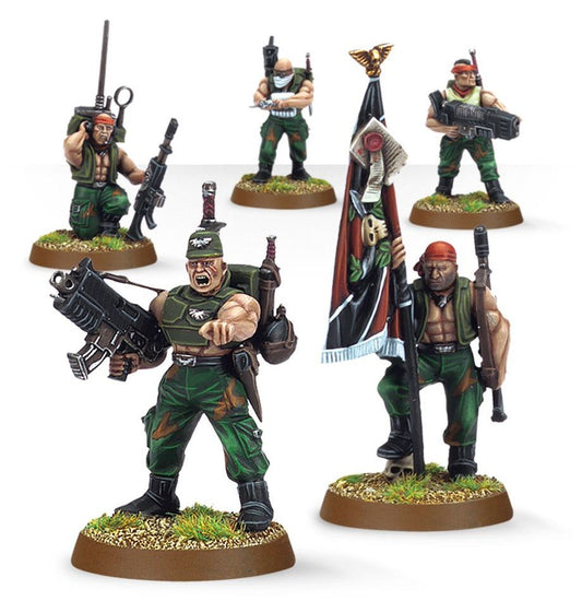 Warhammer 40,000: Astra Militarum - Catachan Command Squad