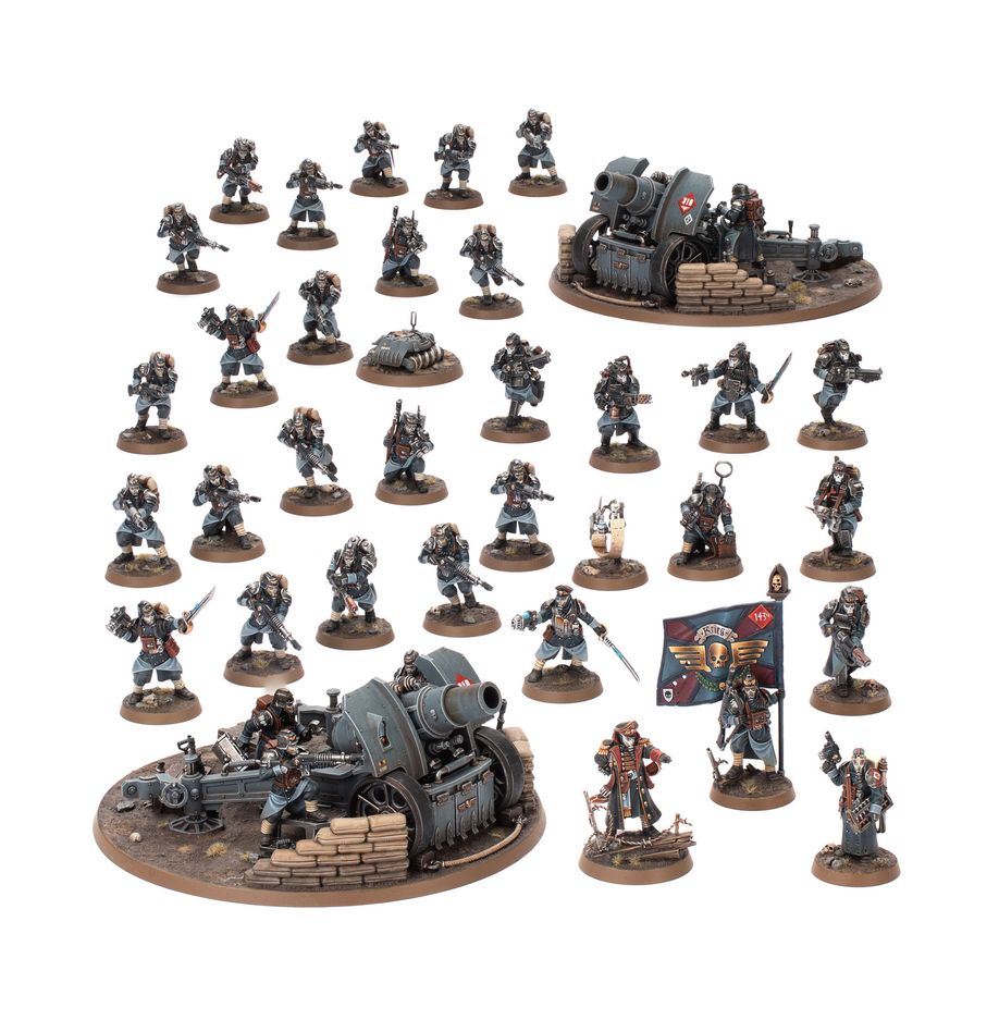 Warhammer 40,000: Astra Militarum Battleforce - Krieg Siege Platoon