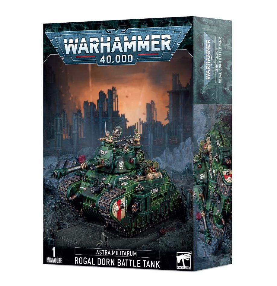 Warhammer 40,000 (9th Edition): Astra Militarum - Rogal Dorn Battle Tank