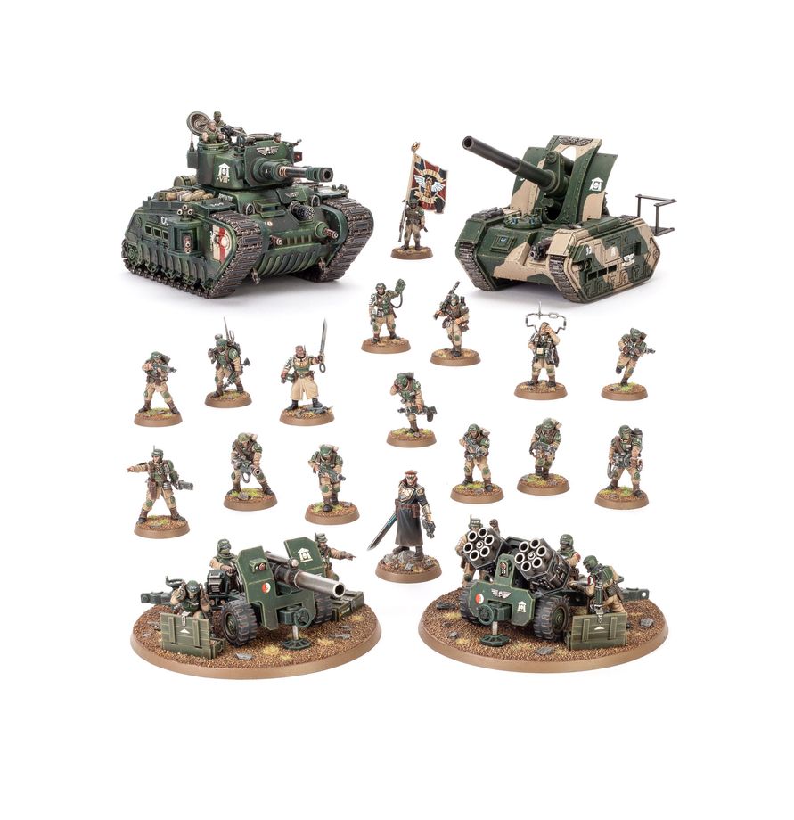 Warhammer 40,000: Battleforce - Astra Militarum Platoon