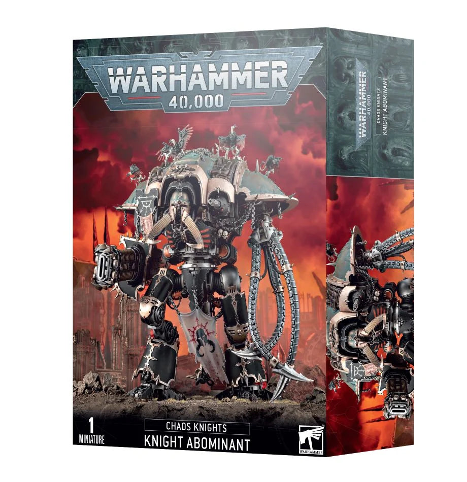 Warhammer 40,000 (9th Edition): Chaos Knights - Knight Abominant