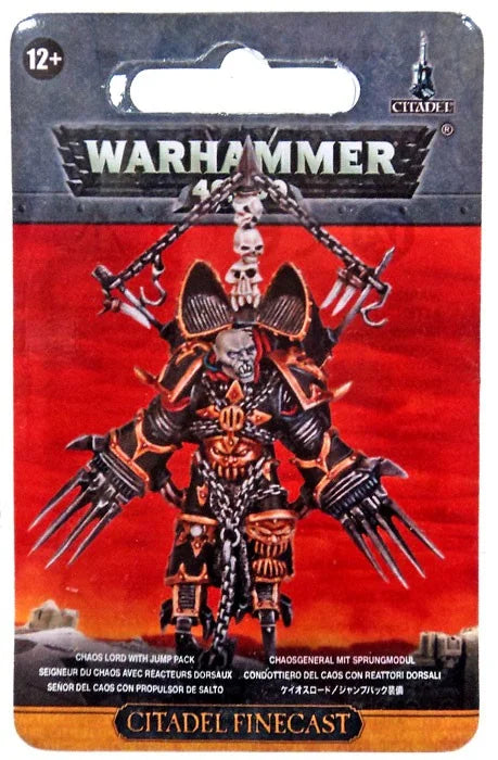 Warhammer 40,000 (8th Edition): Chaos Lord with Jump Pack