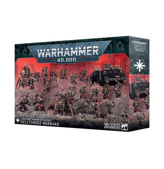 Warhammer 40,000: Chaos Space Marine Battleforce - Hellforged Warband