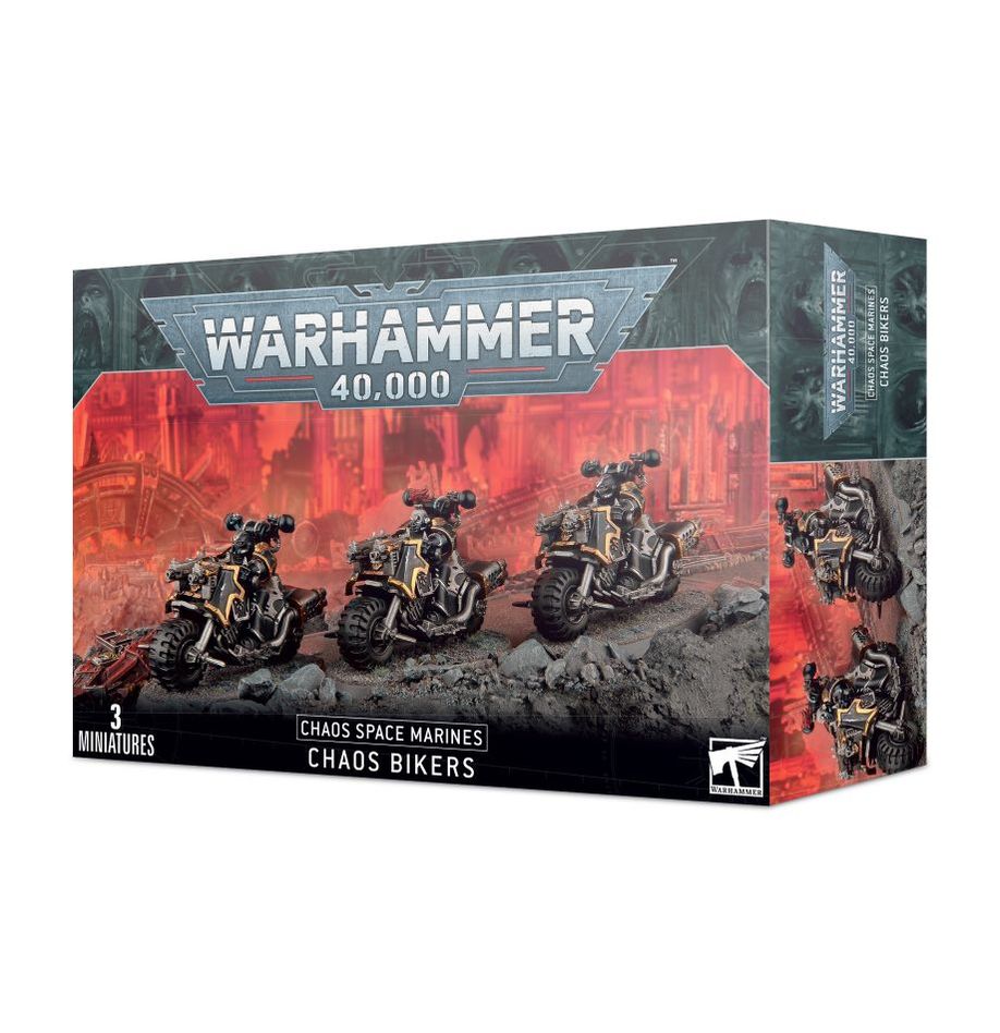 Warhammer 40,000 (10th Edition): Chaos Space Marines - Chaos Bikers