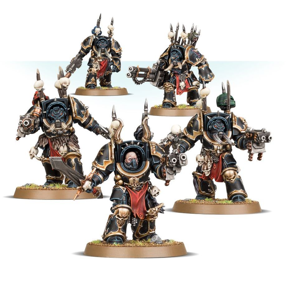 Warhammer 40,000 (10th Edition): Chaos Space Marines - Chaos Terminator Squad