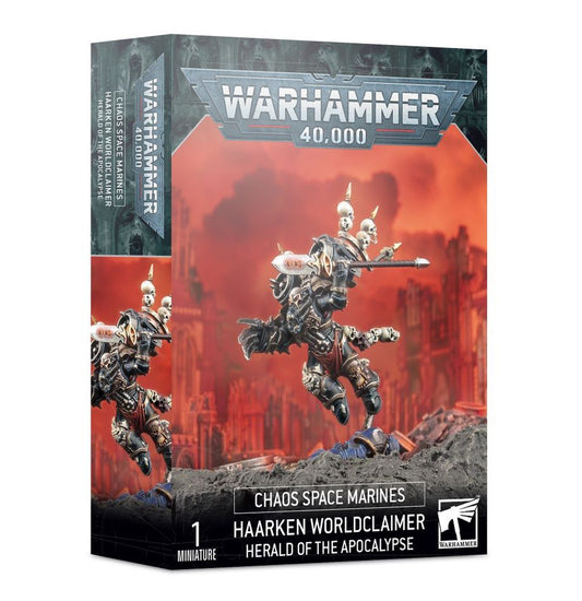 Warhammer 40,000 (10th Edition): Chaos Space Marines - Haarken Worldclaimer, Herald of the Apocalypse