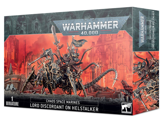 Warhammer 40,000 (9th Edition): Chaos Space Marines - Lord Discordant on Helstalker