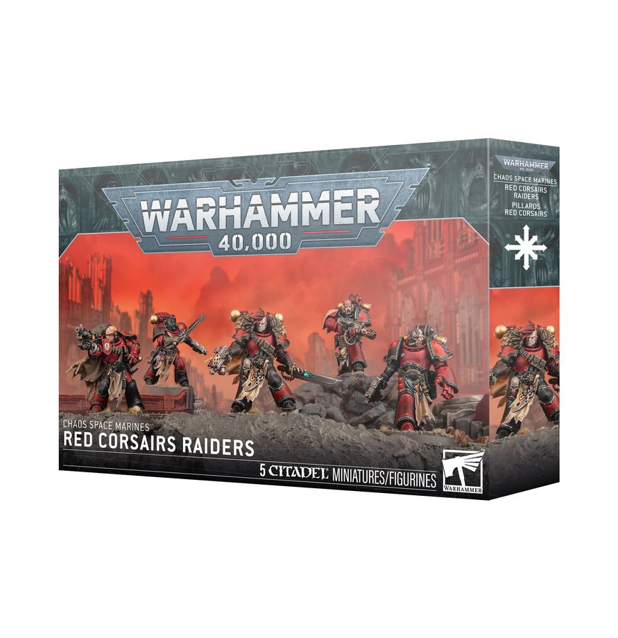 Warhammer 40,000: Chaos Space Marines - Red Corsairs Raiders
