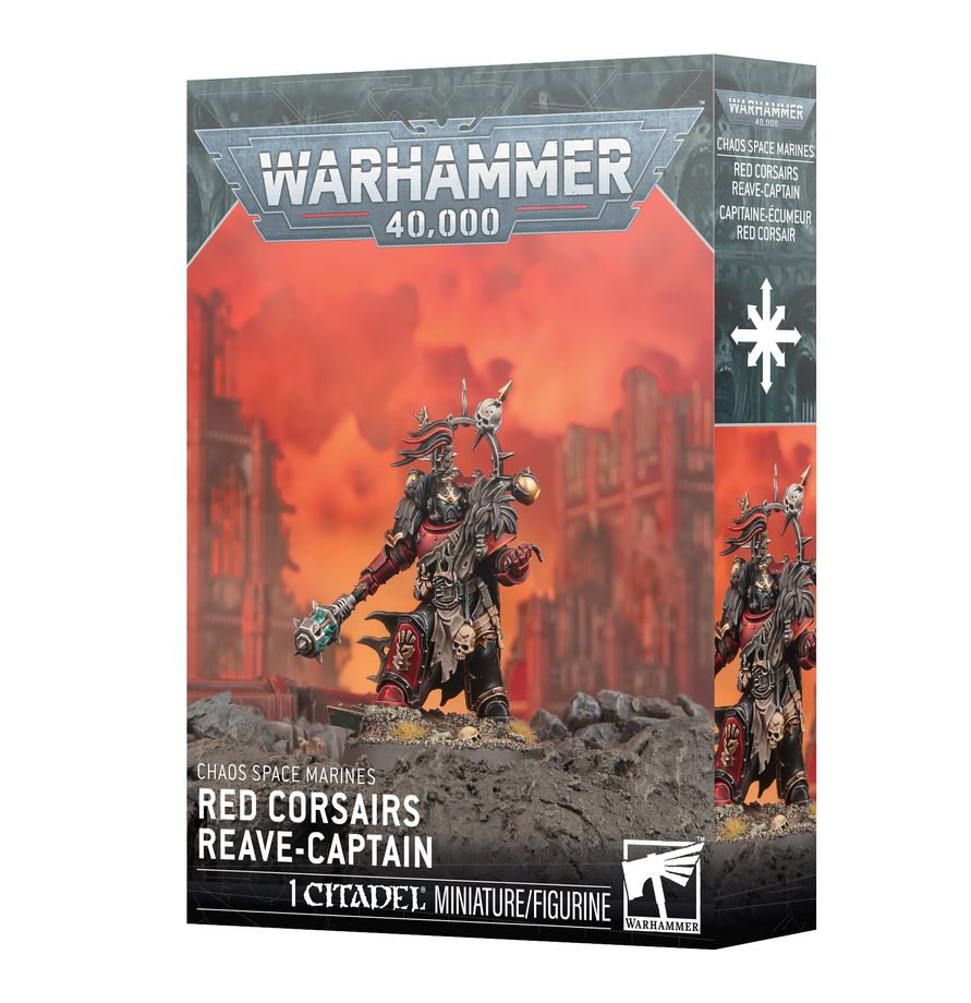 Warhammer 40,000: Chaos Space Marines - Red Corsairs Reave-Captain